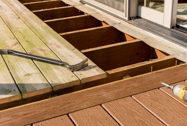 Cost of Old Deck Repair in Monument