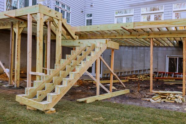 Deck Post Replacement in Monument