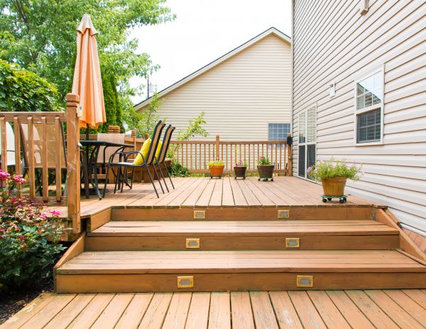 Cost of Wooden Patio Installation in Monument