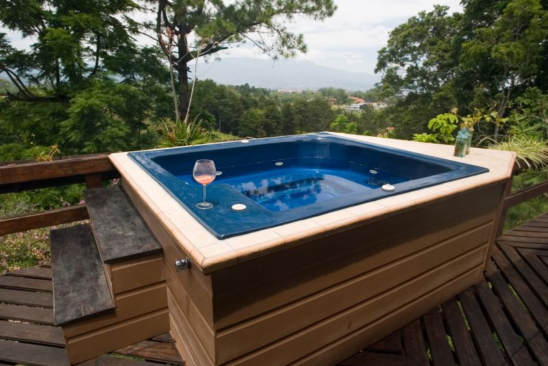 Hot Tub Deck Installation