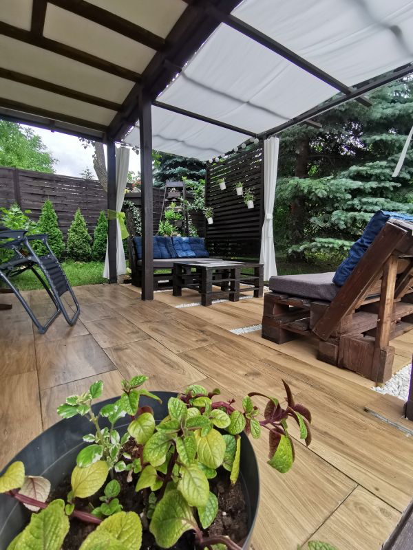 Wooden Patio Installation