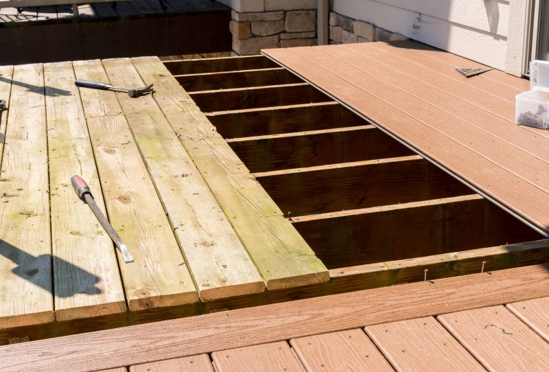 Wooden Patio Installation